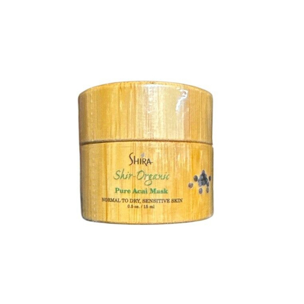 Shir Organic Açaí Mask Skin Care .5oz/15ml New Sealed Rare Shira